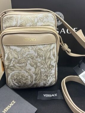 Versace Athena Small Leather Crossbody Bag BNWT/FULL INCLUSION